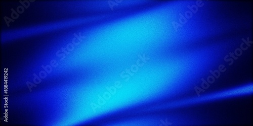 Vibrant Blue Grain Texture Background with Smooth Abstract Gradient, Soft Noise Effect, Modern Dark Aesthetic Backdrop for Creative Design, Digital Art and Luxury Visual Projects