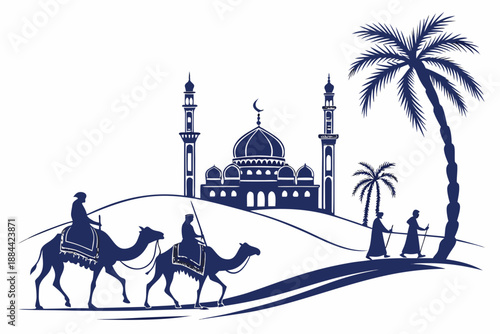 Arab Saudi arabian camel