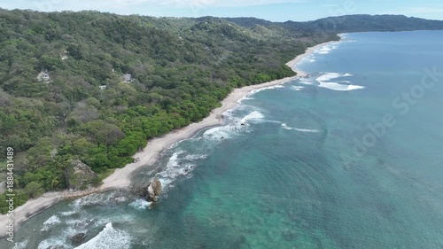 Wallpaper Mural Aerial View of malpais and santa Teresa in the Nicoya Peninsula, Costa Rica Torontodigital.ca