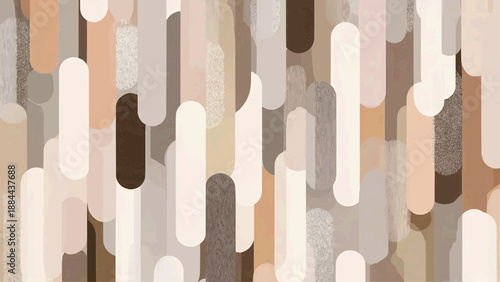 A vibrant abstract illustration displays various shades and shapes.