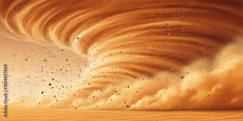 A smooth swirl of creamy chocolate and milk patterns a fresh baked loaf of bread with golden butter to create a sweet dessert illustration featuring a brown liquid wave texture
