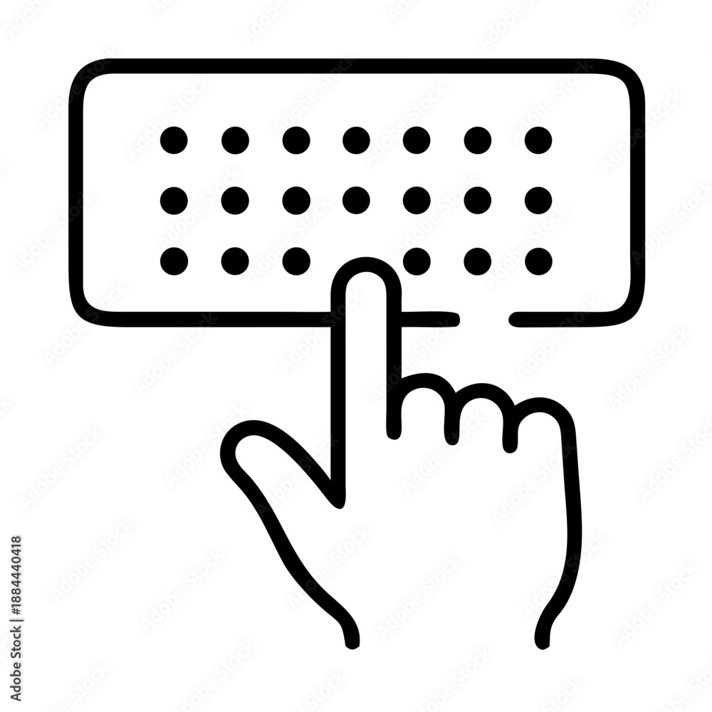 Obraz premium Typing Dots Icon — Chat Typing Indicator and Messaging Status Symbol