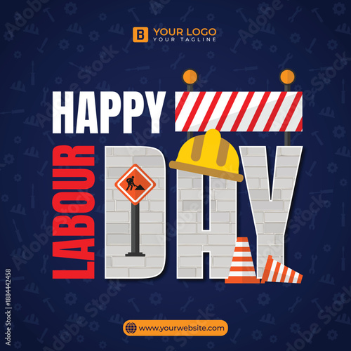 Creative Labour Day Post