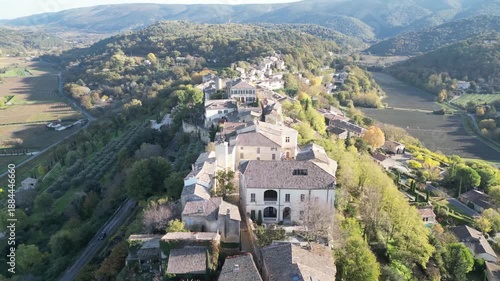 The village of Ménerbes in Provence, France