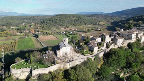 The village of Ménerbes in Provence, France