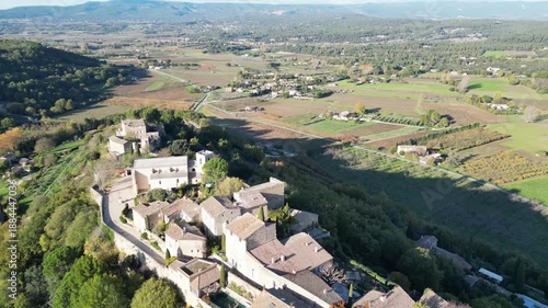 The village of Ménerbes in Provence, France