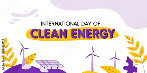 International Day of Clean Energy illustration 