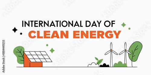 International Day of Clean Energy illustration 