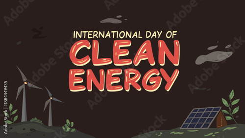 International Day of Clean Energy illustration 