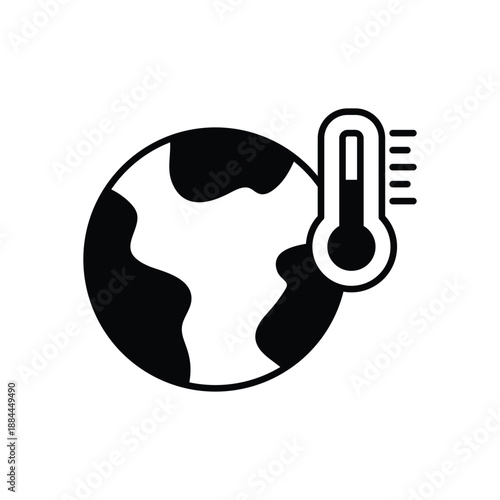 Partly Cloudy icon clean and modern vector illustration