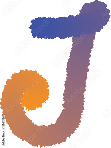 Vector illustration of a yellow 3D alphabet character letter a and b design featuring autumn flower nature texture and numeral sign font type symbols