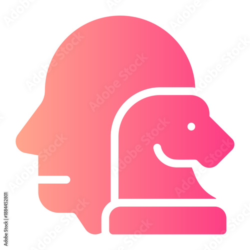 strategic consulting gradient icon