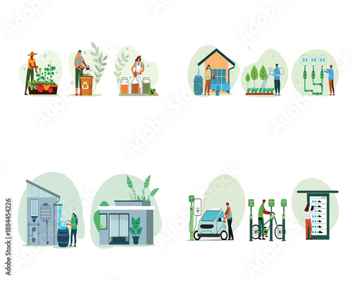 Sustainable living and renewable energy solutions for a greener planet