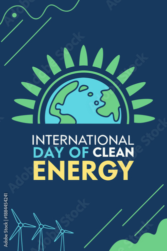 International Day of Clean Energy Poster