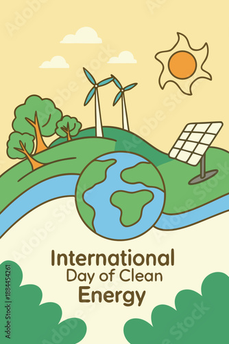 International Day of Clean Energy illustration 