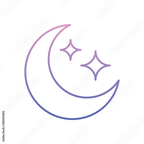 Partly Cloudy icon clean and modern vector illustration