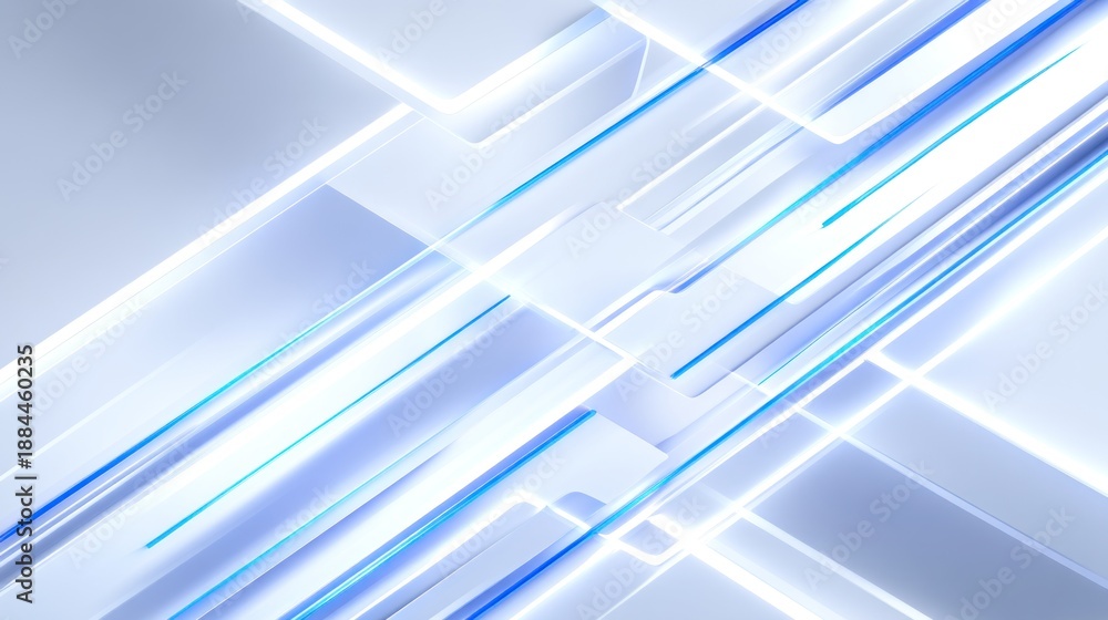 Obraz premium Abstract geometric shapes and lines