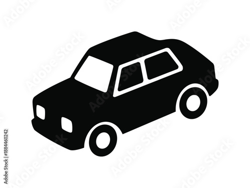 Car Silhouette Black Vehicle Transportation Icon