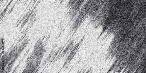 Dynamic abstract monochromatic background with strong diagonal brushstroke-like textures and subtle grainy noise, ideal for creative graphic design and artistic visual concepts