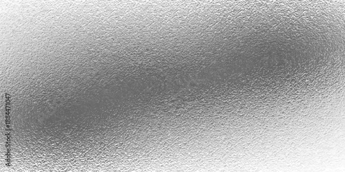 Vector shiny foil or silver metallic pattern. Texture of transparent, matte white and grey frosted glass, blur effect