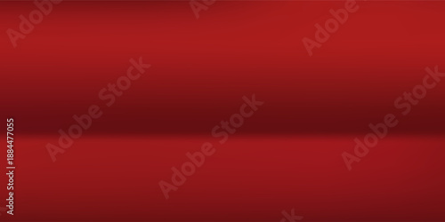 Dark red background with subtle highlight effect. The spotlight creates a gradation from bright red in the center art