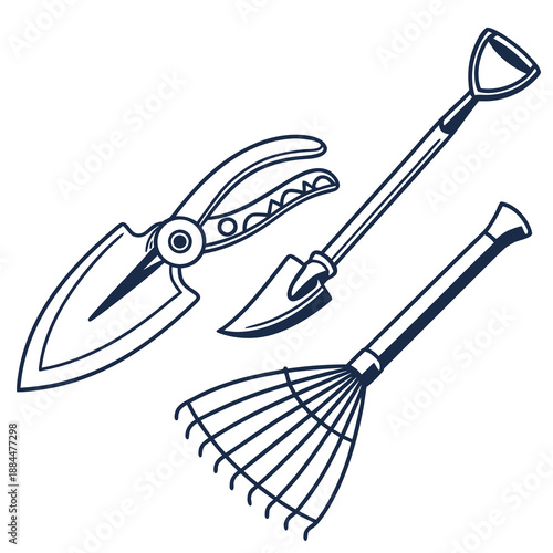 Garden tools for maintenance