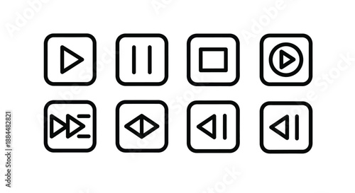 Media control buttons