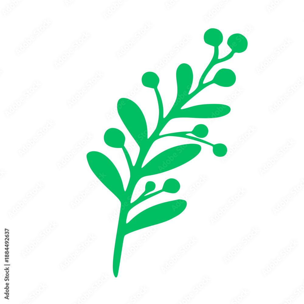 Naklejka premium branch of a tree