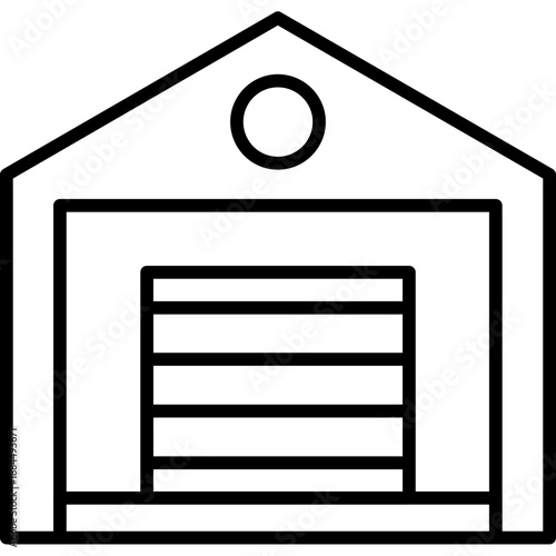 Storage warehouse building