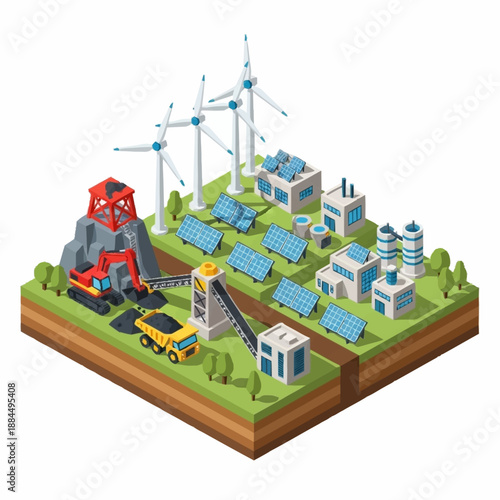 Sustainable Energy Production and Resource Extraction.