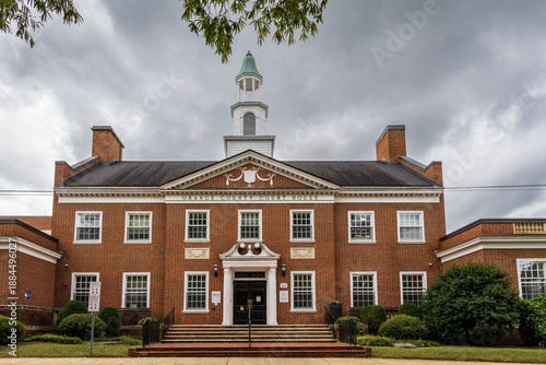 Photo of the Orange County courthouse in downtown Hillsborough, NC