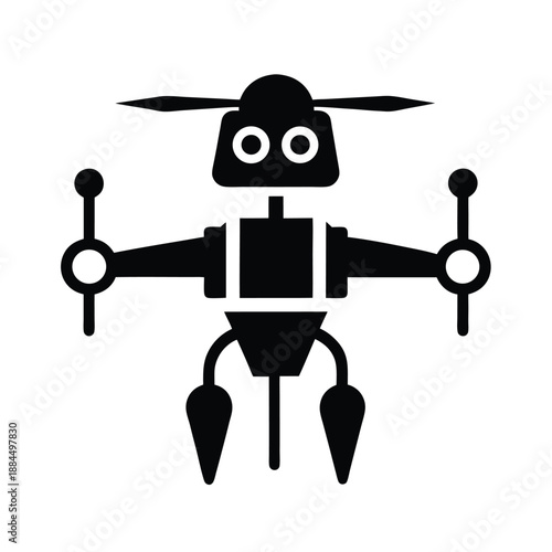 Robot Drone Icon