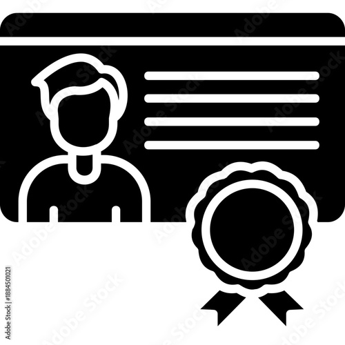 Profile with certificate