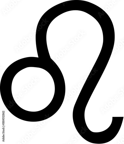 Zodiac sign leo representing fire element and ruled by the sun. Ideal for horoscopes, astrology blogs, and psychic readings.