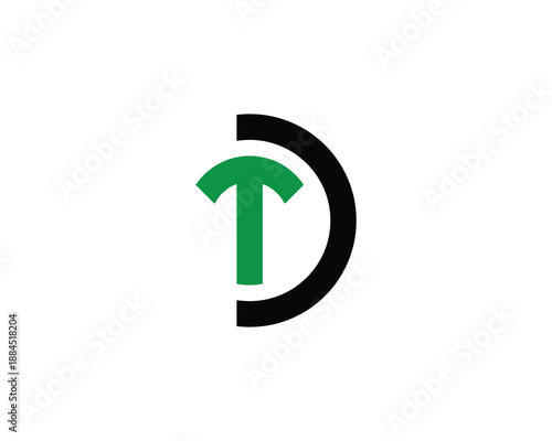 DT TD logo design