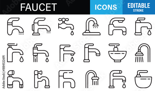 Minimal black and white fantasy wizard icon collection