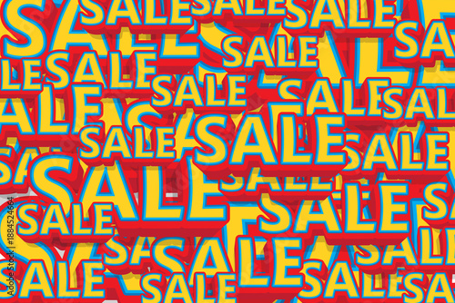 yellow and blue and red 