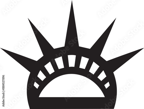 Black King Crown Vector with Transparent Background  Royal Crown Illustration, King Symbol, Regal Emblem, Vector Graphic for Logo, Emblem, Royalty Design