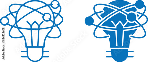 light bulb with abstract geometric shapes, simple black and white line art, minimalist, minimal, modern, sleek, clean, elegant, icon, symbol"