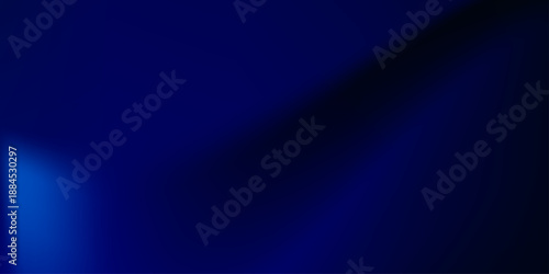 Blue light on black high resolution background. Defocused abstract texture background for your design. blue gradient defocused abstract photo smooth lines pantone color background .