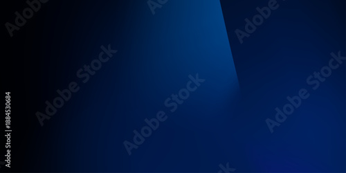 Blue light on black high resolution background. Defocused abstract texture background for your design. blue gradient defocused abstract photo smooth lines pantone color background .