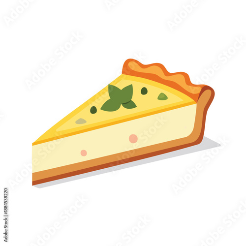 Slice of Quiche Lorraine