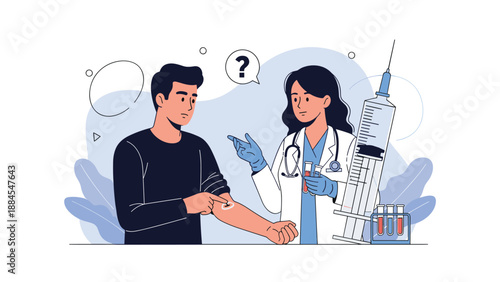 Young family including a pregnant mother father small son and a pet beagle dog standing together against a clean white background.