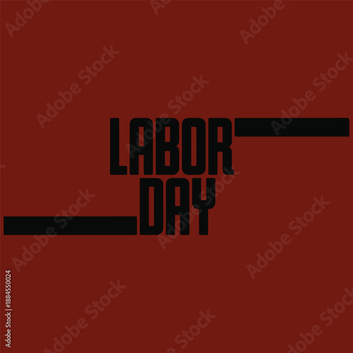 Labor Day t-shirt design.