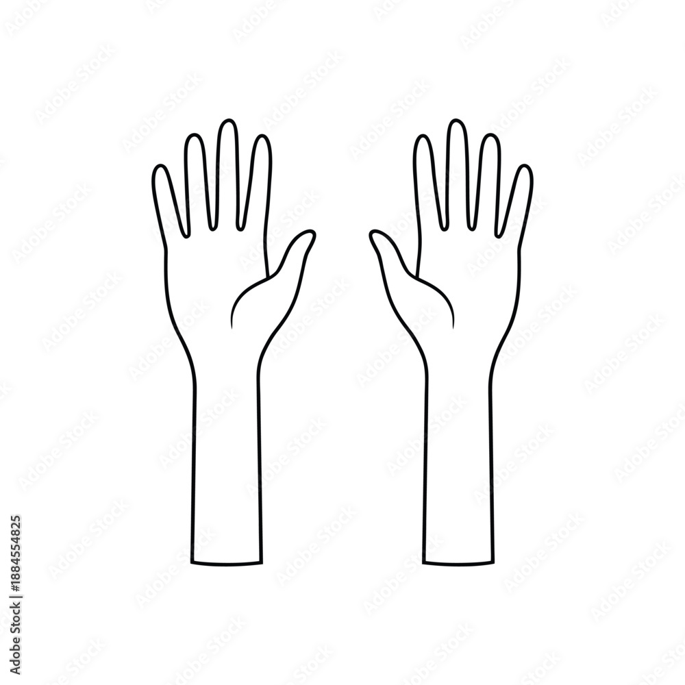 Obraz premium hands in a circle