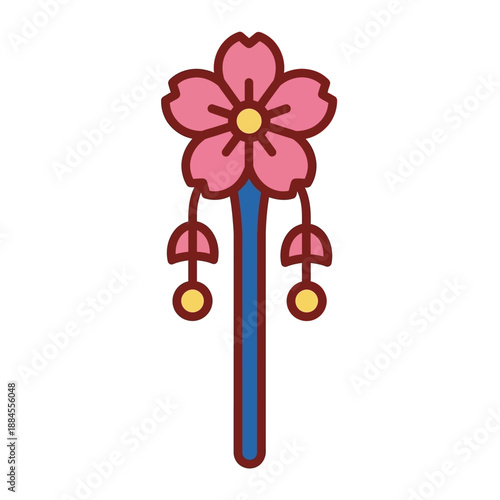 Simple illustration of a brown mortar and pestle, a tool used for grinding and crushing ingredients