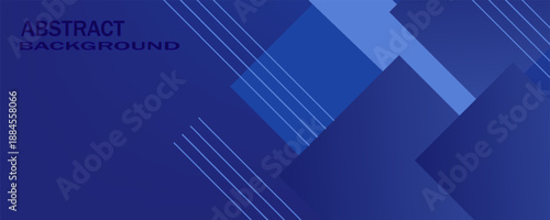 Abstract Presentation Blue Background. Vector Illustrations for Background, Brochures, Social Media Cover,