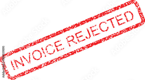 Invoice Rejected Document Status Stamp