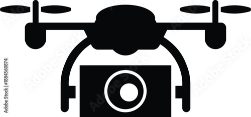 Drone Silhouette — focused on high-contrast, minimalist drone silhouettes. drone logo vector — good for minimalist or logo-style silhouettes.	