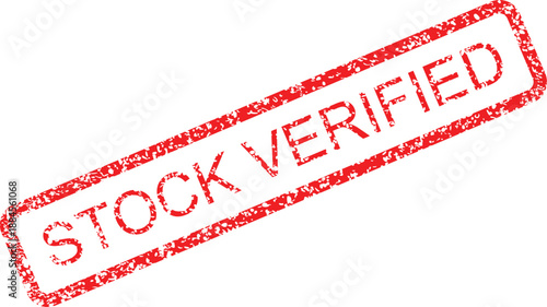 Stock Verified Document Status Stamp